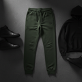 TBY Tapered Fleece Joggers - Olive